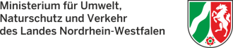 Logo des Ministeriums f�r Umwelt, Naturschutz und Verkehr des Landes Nordrhein-Westfalen